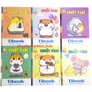 Lốc 10 quyển vở ô ly học sinh 96 trang tập học sinh Chuột Vàng Thuận Tiến 80gsm vở 4 ô ly 5 ô ly 96