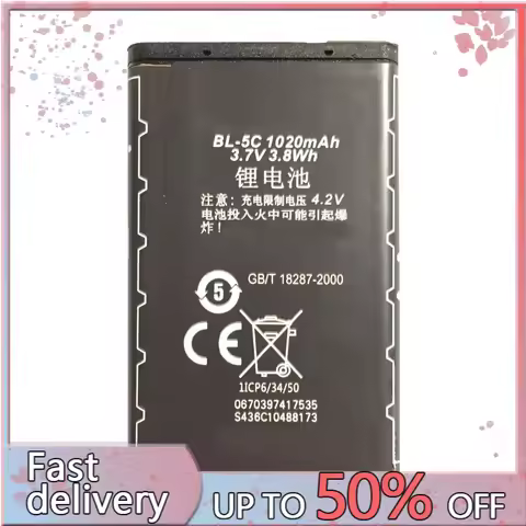 Battery For Nokia 1 Plus 2 2.2 2.4 C01 PLUS C10 C30 C6 C3 C1 Plus 2021 1100 1101 1112 1208 2100 3200