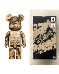 永生花 金花 Mames Flor@ Flora 金玫瑰花 肚中花 400% Be@rbrick Bearbrick