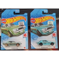 HOTWHEELS 2021 FACTORY SEALED MASTERCASE HW J IMPORTS 70 TOYOTA CELICA LOT OF 2 DIE CAST MODEL (11.6