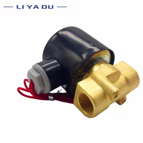 Solenoid Valve normally closed brass DN6/8/10/15/20/25 1/4"3/8"1/2"3/4"1" 12V 220V 24v 110v Pneumati