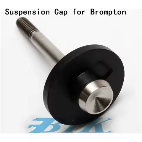Aceoffix Bike Rear Shocks Titanium for Brompton Bike Suspension cap