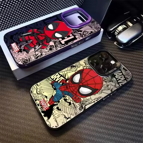 Marvel Spider Man Deadpool Casing For Huawei Honor 90 200 400 Pro Lite X9B X9A X9 X8A X7A X7B X6B Ma