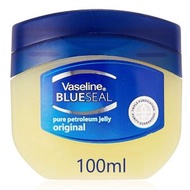 Vaseline - Vaseline -Blue Seal凡士林花士苓 潤膚膏 100ml (6001085120946)【平行進口】 不同版本包裝隨機發