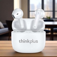 Leneve ThikplusTWS Headset Bluetooth TWS dengan Mikrofon Ganda dan Kontrol Touch - Warna Putih