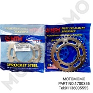 428 Y15  Y15ZR FZ150 SPROCKET STEEL SPROCKET HTM -MOMO19