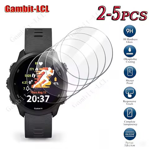 2-5PCS 9H HD Tempered Glass For Garmin Fenix 8 7X 6X Pro 7 6 7S 6S 5 5S Solar Fenix7 Fenix8 AMOLED S