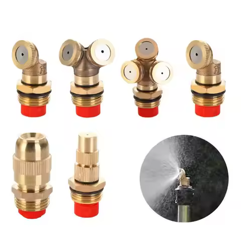 DIY Garden Supplies Spray Fitting Sprayers Atomization Sprinkler Nozzle Spray Nozzle Misting Nozzle 