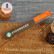 Starbucks Nespresso กาแฟแคปซูล สตาร์บัคส์ ของแท้พร้อมส่ง แคปซูลกาแฟสตาร์บัค Starbucks Capsule (บรรจุ10แคปซูล)