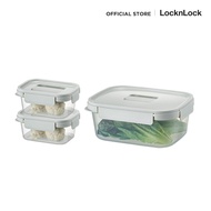 LocknLock กล่องถนอมอาหารพลาสติกวางซ้อน Chak Chak Food Container