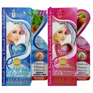 Vasia Feminine Wash Segar Wangi 130ml Biru / Pink Pencuci Wanita Herba Aura One V'Asia JSD Original