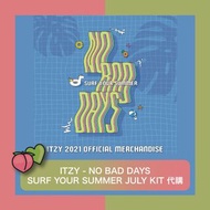 ITZY NO BAD DAYS SET JULY KIT SURF YOU SUMMER 周邊 小卡 代購