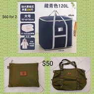 Beverly Hills Polo Club Foldable Bag 旅行袋 / 超大搬屋袋 收納袋 衣物袋 紅白藍袋 被袋