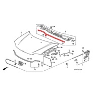 19992-1995 civic eg6/eg9 cowl weatherstrip