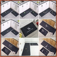 Homelo 40x60 + 40x120cm KC Kitchen Floor Mat Carpet High Quality Polyester Bedroom Living Room Sofa 