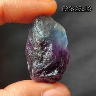batu fluorite multicolor / batu fluorite ungu / fluorite purple unik antik langka