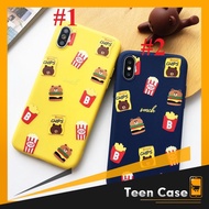 Brownn Chip Pop Popcorn iPhone case for iphone 6 6s 6P 6sP 7P 8P X XS