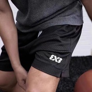 [Taiwan Shipment] 3X3 American Shorts Basketball Boys Summer Printed Sports Three-Point Quick-Drying