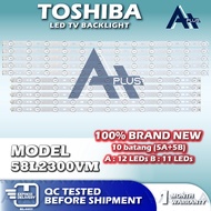 58L2300VM TOSHIBA 58" LED TV Backlight 58 INCH Lampu TV 58L2300 58-L2300VM