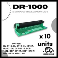10 units Brother DR-1000 DR1000 DR 1000 DRUM Compatible HL 1110 DCP 1510 MFC 1810 MFC 1815 HL 1210W 