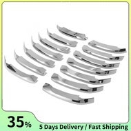 14 Piece Car Chrome Front Grill Decoration Strips Cover Trim Silver ABS for  X1 F48 2016-2019 Access
