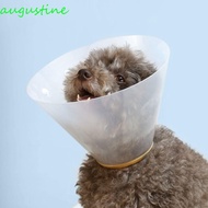AUGUSTINE Cat Recovery Collar, Transparent Plastic Pet Protective Collar, Dog Elizabeth Cone Anti-li
