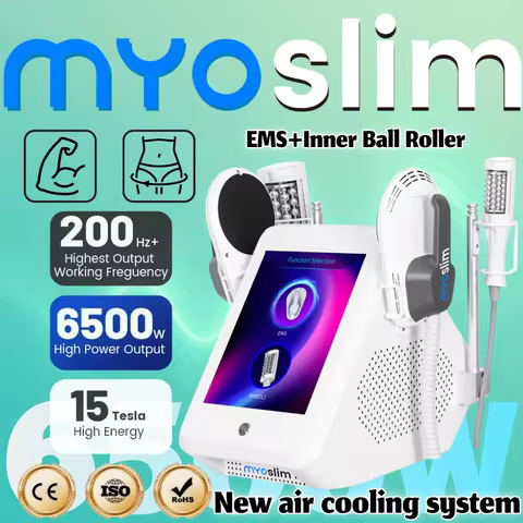 New 200Hz EMSzero EMS Body Roller Slimming Machine 360 Infrared Vacuum Anti Cellulite Massage Beauty