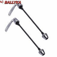 BALLYKA 2PCS Bike Trainer Quick Release Skewer, Silver Rear Wheel Quick Release Rear Wheel Skewer, S