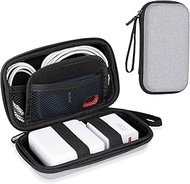 Ginsco Hard Shell Protection Case Electronic Accessories Organizer Pouch for MacBook Air/pro Adapter