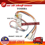 TOSHIBA REFRIGERATOR DEFROST SENSOR / REFRIGERATOR FUSE R040607 / MM2-287