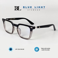 Fake nearsighted glasses, nearsighted glasses frames for men and women, big square eyes with angular