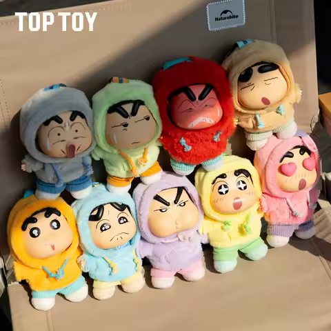 Toptoy Crayon Shin Chan Emotion Dopamine Vinyl Pendant Blind Box Cute Bag Decoration Birthday Gift
