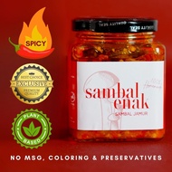 Sambal Jamur 250g (Ready to Eat) Sambal Cendawan Premium Resepi Ori Indonesia