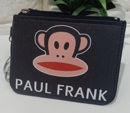 กระเป๋าสตางค์ กระเป๋าใส่บัตร กระเป๋าใส่เหรียญ ลาย PAUL FRANK  น่ารัก มีซิป มีช่องใส่บัตร พร้อมห่วงพวงกุญแจ