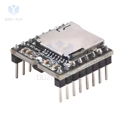 YX5200 USB MP3 Player Module Supporting TF Card U-Disk Voice Speaker Board MP3 Decoder Module AD Com
