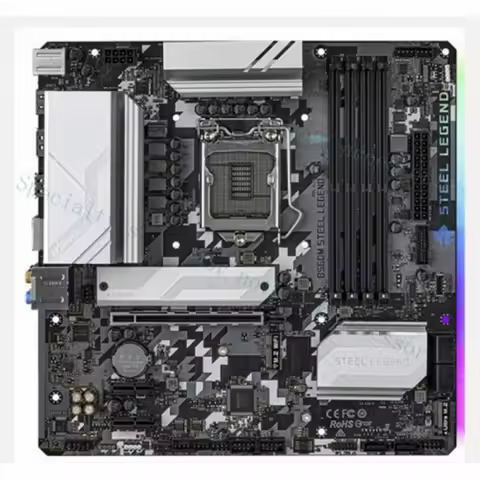 A++For ASRock B560M Steel Legend Desktop Motherboard B560 i7/i5/i3 USB3.0 LGA 1200