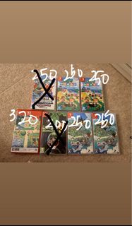 Switch 遊戲合集：瑪利歐、動物森友會、路易吉、Fantasy Life