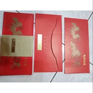 Ang Pao Red Packet RHB premier 5pcs a bit dusty