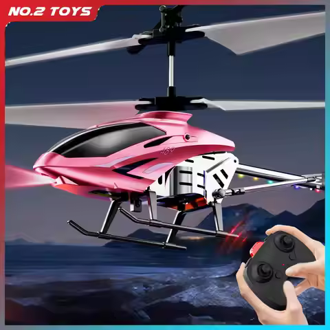 2.5CH RC Helicopter with Light Fall Resistant XK913 Remote Control Helicopter Plane Aircraft Flying 