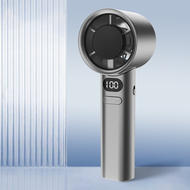 Quạt cầm tay tốc độ cao turbo 120 cấp độ gió quạt mini gió mạnh dung lượng pin lớn có màn hình LED h