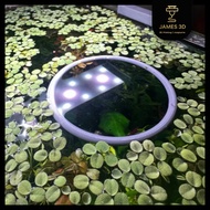(1 Set Of 4 Pieces) Feeding Ring Circle Aquatic Plant Aquarium Decoration Water Well Area For Feed F