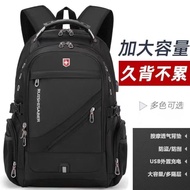 AT/👜Swiss Army Knife Backpack Men's Backpack Men's Large Capacity17Inch Casual Business Computer Bag School Bag Outdoor