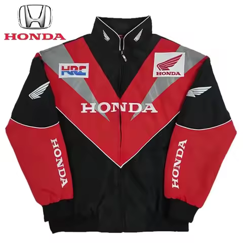 Honda Motorcycle Jackets Outdoor Windbreaker Waterproof Coat Unisex Racing Jacket for Honda Civic Ac