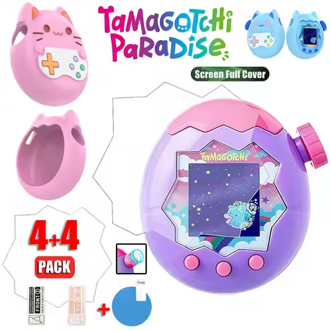 TPU Soft Screen Protector For Tamagotchi Paradise Liquid Silicone Resistant Protective Case For Tama