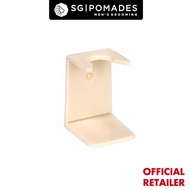 Edwin Jagger Imitation Ivory Brush Drip Stand (Small)-SGPOMADES