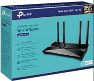 &lt;&lt;全新行貨&gt;&gt;TP-Link AX1500 Wi-Fi 6 路由器 (Archer AX10)