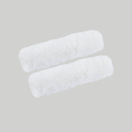 New Pair Of Winter Handbag Fur Handle Cover Velcro Imitation Reef Rabbit Fur Bag Strap Cover Plush S