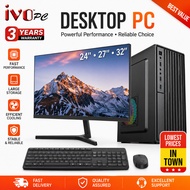 🌟FULL SET PC🌟Desktop Komputer / Desktop Pc / Office Desktop Computer CPU (3 Year Warranty)
