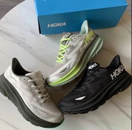 外國預訂 3色選 hoka Clifton 9 goretex防水 GTX透氣緩震防滑耐磨跑步鞋 波鞋