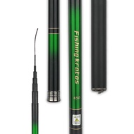 Cần Câu Tay Giá Rẻ cần câu đài đủ size ( 3m6 4m5 5m4 6m3) dạng rút sợi cacbon